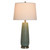 Gloss Dimple Ceramic Table Lamp - Sage - OUT OF STOCK UNTIL 09/24/2025