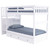 Serenity Twin/Twin Bunk Bed with Stairs & 7 Drawers - OUT OF STOCK UNTIL 05/29/2025