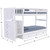 Serenity Twin/Twin Bunk Bed with Stairs & 7 Drawers - OUT OF STOCK UNTIL 05/29/2025