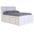 Serenity Full Bookcase Bed with 6 Drawers
