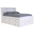 Serenity Full Bookcase Bed with 12 Drawers
