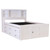Serenity Full Bookcase Bed with 12 Drawers