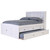 Serenity Full Bookcase Bed with Twin Trundle & 3 Drawers