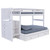 Serenity Twin/Full Bunk Bed with Stairs & 7 Drawers