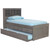 Tranquility Twin Bookcase Bed with Twin Trundle & 3 Drawers
