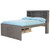 Tranquility Full Bookcase Bed with 6 Drawers