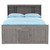 Tranquility Full Bookcase Bed with 12 Drawers - OUT OF STOCK UNTIL 05/02/2025