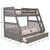 Tranquility Twin/Full Bunk Bed with Twin Trundle