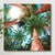 Palm Canopy Personalized Stretched Canvas Art