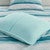 Blue Tide 6 Piece Quilt Bed Set - Full/Queen