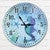 Seahorse Garden Wall Clock