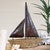 Seagrass & Hammered Metal Sailboat
