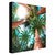 Palm Canopy Personalized Stretched Canvas Art - Large