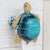 Blue Sea Turtle Toilet Paper Holder