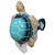 Blue Sea Turtle Toilet Paper Holder