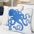 Blue Ocean Octopus Pillow