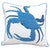 Blue Crab Pillow