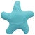Turquoise Starfish with Buttons Pillow