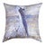 Coastal Gilded Pelican Indoor/Outdoor Pillow