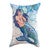 Aquatic Jewels Indoor/Outdoor Pillow - Mermaid