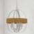 Barlow Cane Metal Chandelier - 3 Light
