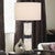 Carson Leaf Glass Table Lamp