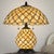 Vintage Art Glass Dual Light Table Lamp