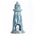 Coastal Blue Lighthouse Candle Holder