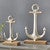 Nautical Legacy Silver Anchors - Set of 2