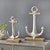 Nautical Legacy Silver Anchors - Set of 2