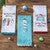 Sandy Claus Holiday Dishtowels - Set of 4