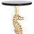 Gilded Gold Seahorse End Table