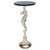 Gilded Silver Seahorse End Table