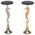 Gilded Silver Seahorse End Table