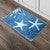 Ocean Blue Starfish Accent Rug