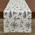 Nautical Navigator White Table Runner - 72 Inch