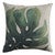 Tropical Leaf Pillow with Poly Insert