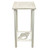 Conch Square Drink Table - White