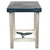 Whale Tail Square End Table - Navy