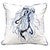 Sapphire Jellyfish Indoor/Outdoor Pillow