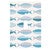 Blue Horizon Fish Single Switch Plate
