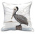 Beach Basker Pelican Indoor/Outdoor Pillow