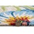 Floral Hibiscus Ecru Indoor/Outdoor Rug - 5 x 8 - OUT OF STOCK UNTIL 07/29/2025