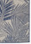 Azure Palm Dreams Indoor/Outdoor Rug - 3 x 5