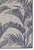 Blue Summer Palm Indoor/Outdoor Rug - 3 x 8