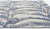 Blue Summer Palm Indoor/Outdoor Rug - 3 x 8