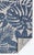 Prince Palm Blue Indoor/Outdoor Rug - 3 x 5