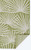 Queen Palm Green Indoor/Outdoor Rug - 2 x 6