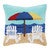 Adirondacks & Umbrella Pillow
