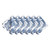 Indigo Coral Napkins - Set of 6